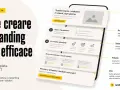 Guida completa: Come creare una landing page efficace. Illustra gli elementi chiave di una landing page: Hero, Problema, Soluzione, Fiducia e CTA.