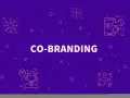 Illustrazione stilizzata che celebra le collaborazioni tra brand, con icone che simboleggiano partnership e crescita.