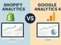 Confronto tra Shopify Analytics e Google Analytics 4: due strumenti per analizzare le performance del tuo e-commerce.