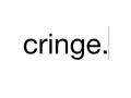 La parola "cringe" scritta in nero su sfondo bianco, con un cursore lampeggiante accanto. Il suo significato in italiano è imbarazzo.