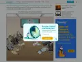 Un pop-up con un orologio e persone che lavorano su fogli di carta, invita a iscriversi per sfuggire all'inferno del content marketing.