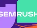 Logo SEMRUSH, uno strumento essenziale per capire semrush cos'è e come ottimizzare la tua presenza online.