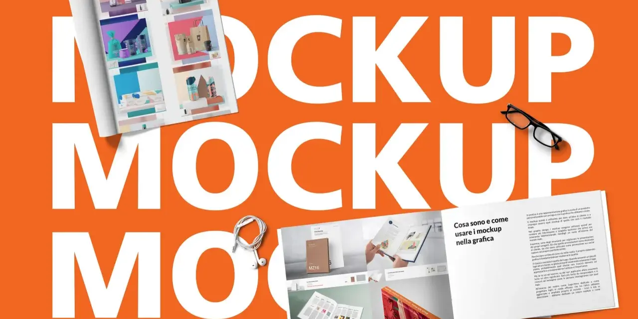 Il **mockup** è una rappresentazione grafica di un prodotto, utile per visualizzare loghi e design in modo realistico.