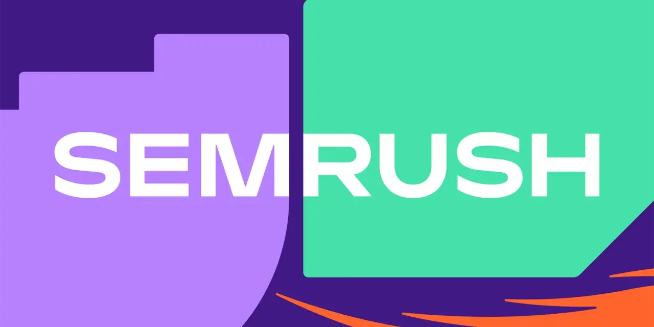 Logo SEMRUSH, uno strumento essenziale per capire semrush cos'è e come ottimizzare la tua presenza online.