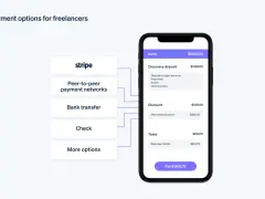 Opzioni di pagamento per freelance: come funziona Stripe, reti peer-to-peer, bonifico, assegno e altro. Dettagli sul deposito, sconto e tasse.