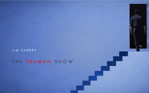Jim Carrey in "The Truman Show". La scala verso la libertà, il vero significato del film.