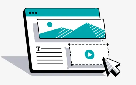 Pagina web con immagini, testo e video. Un'ottima alternativa a Linktree per organizzare i tuoi contenuti.