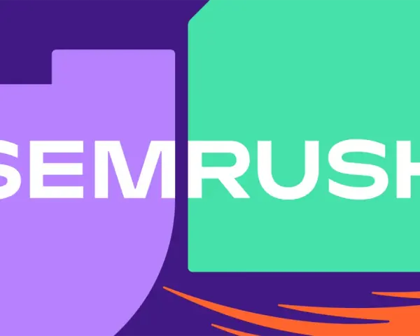 Logo SEMRUSH, uno strumento essenziale per capire semrush cos'è e come ottimizzare la tua presenza online.
