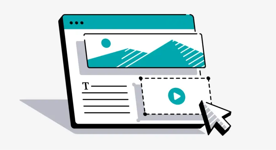 Pagina web con immagini, testo e video. Un'ottima alternativa a Linktree per organizzare i tuoi contenuti.