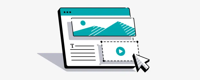Pagina web con immagini, testo e video. Un'ottima alternativa a Linktree per organizzare i tuoi contenuti.